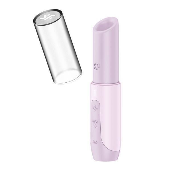 Вакуумний стимулятор Satisfyer Secret Kiss, магнітна технологія 3D Air Pulse, 30 режимів, кришечка SX2163 фото