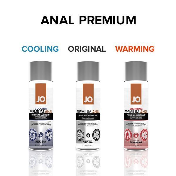 Анальна змазка JO ANAL PREMIUM &mdash; ORIGINAL (60 мл) на силіконовій основі водостійка SO1442 фото