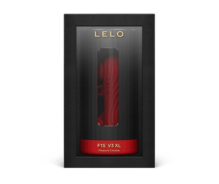 Смарт-мастурбатор LELO F1S V3 XL Red, збільшений, 2 мотори, 8 режимів, стимуляція звуковими хвилями SX0705 фото