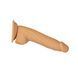 Фалоімітатор ADDICTION Dual Density Silicone Dildo Caramel 8&Prime; з присоскою, діаметр 4,3 см SO8243 фото 3
