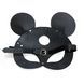 Шкіряна маска мишки Art of Sex - Mouse Mask, колір Чорний SO9649 фото 4