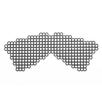 Маска на обличчя Bijoux Indiscrets - Erika Mask, вінілова, клейове кріплення, без зав'язок SO2332 фото