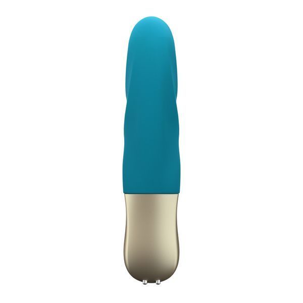 Мініпульсатор Fun Factory STRONIC PETITE deep sea blue, 8 режимів, підходить для початківців SX0923 фото