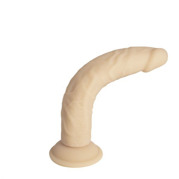 Фалоімітатор Naked Addiction &mdash; 9&Prime; Silicone Dual Density Bendable Dildo Vanilla SO8906 фото