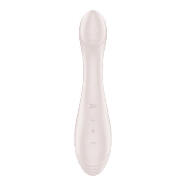 Вібратор для точки G Satisfyer G-Force Beige, 10 режимів + 5 рівнів інтенсивності SO8780 фото