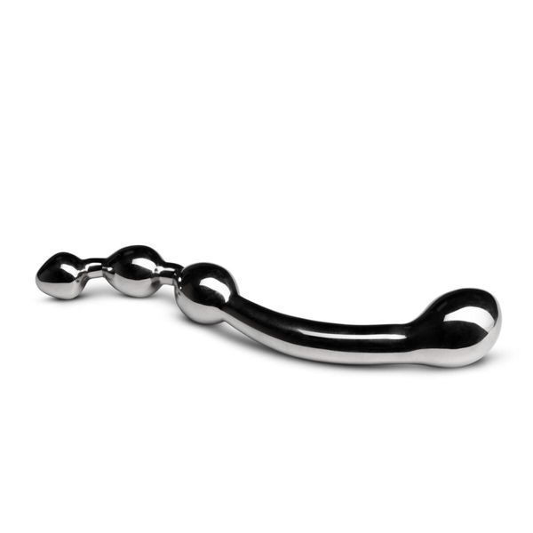 Анально-вагінальний стимулятор Sinner Gear Unbendable &ndash; Multi-Stim Pleasure Wand Metal Anal Dildo SO4613 фото