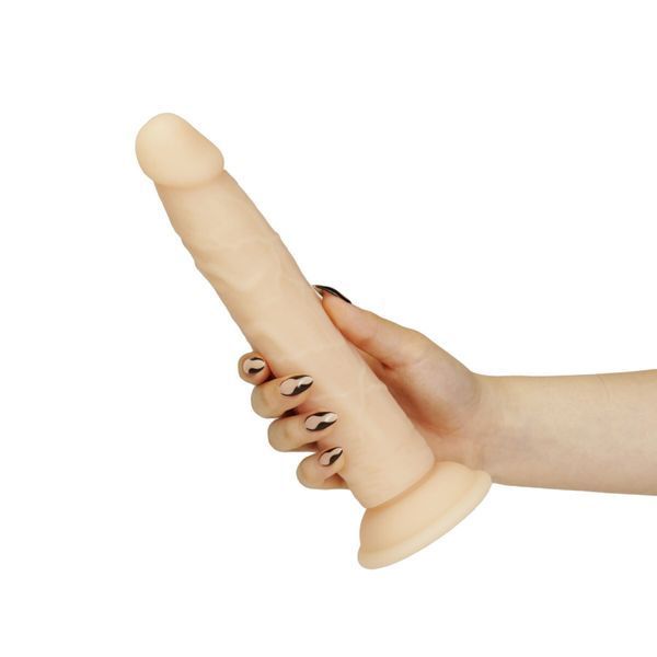 Фалоімітатор Naked Addiction &mdash; 9&Prime; Silicone Dual Density Bendable Dildo Vanilla SO8906 фото
