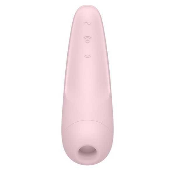 Вакуумний кліторальний стимулятор Satisfyer Curvy 2+ Pink з керуванням через інтернет SO3782 фото