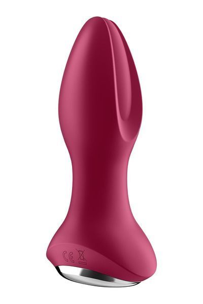 Анальна смарт-вібропробка із перлинним масажем Satisfyer Rotator Plug 2+ Violet SO6280 фото