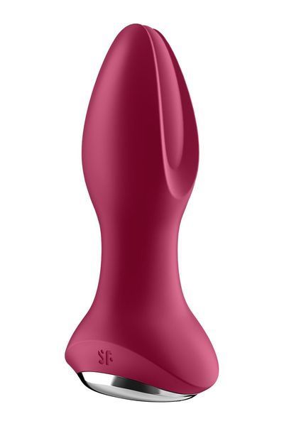 Анальна смарт-вібропробка із перлинним масажем Satisfyer Rotator Plug 2+ Violet SO6280 фото
