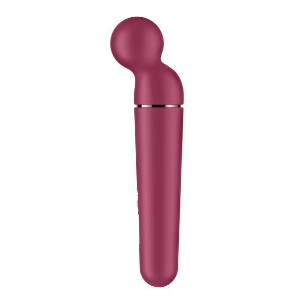 Вібромасажер Satisfyer Planet Wand-er Berry/Rosegold, дуже потужний, бездротовий SO8781 фото