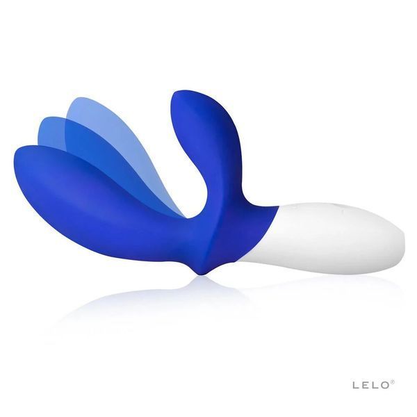 Масажер простати LELO Loki Wave Federal Blue, 2 мотори, манливий рух + стимуляція промежини SX0707 фото