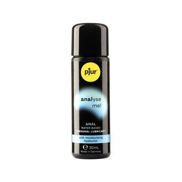 Анальна змазка pjur analyse me! Moisturising 30 мл, на водній основі, з гіалуроном PJ11730 фото