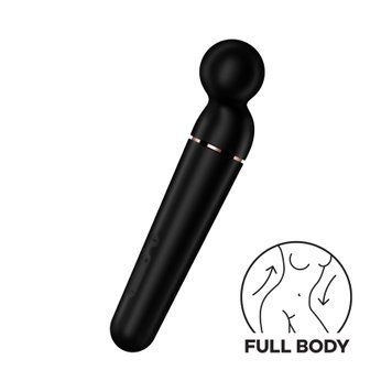 Вібромасажер Satisfyer Planet Wand-er Black/Rosegold, дуже потужний, бездротовий SO8782 фото