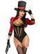 Костюм циркачки Leg Avenue Ravishing Ringmaster Bodysuit XS SX2788 фото 1
