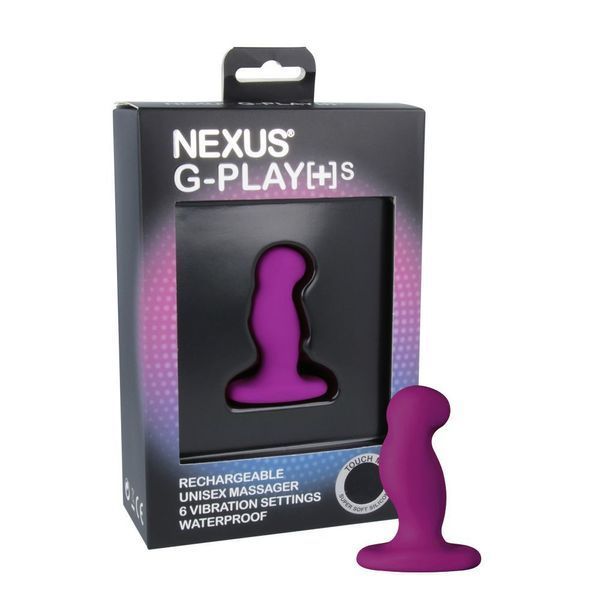 Вібромасажер простати Nexus G-Play Plus S Purple, макс діаметр 2,3 см, перезаряджуваний GPS002 фото
