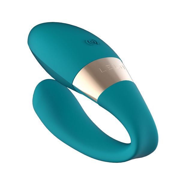 Вібратор для пар LELO Tiani Duo Ocean Blue, 2 мотори, пульт ДК SX1293 фото