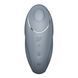 Вібростимулятор-пульсатор Satisfyer Tap & Climax 1 Bluegrey, ефект постукування пальцем, 2 мотори SX0568 фото 3