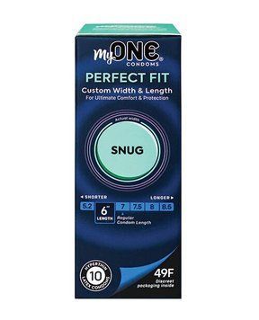 Презервативи MyONE Snug 10 шт, картонна коробка SX1251 фото