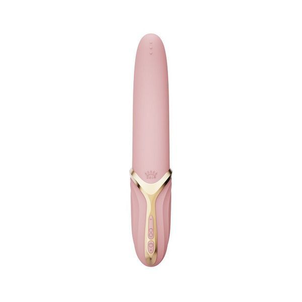 Вібратор Zalo &ndash; EVE Sakura Pink, вібрація + ротація, імітація язичка, підігрів до 39 &deg;C SO9549 фото