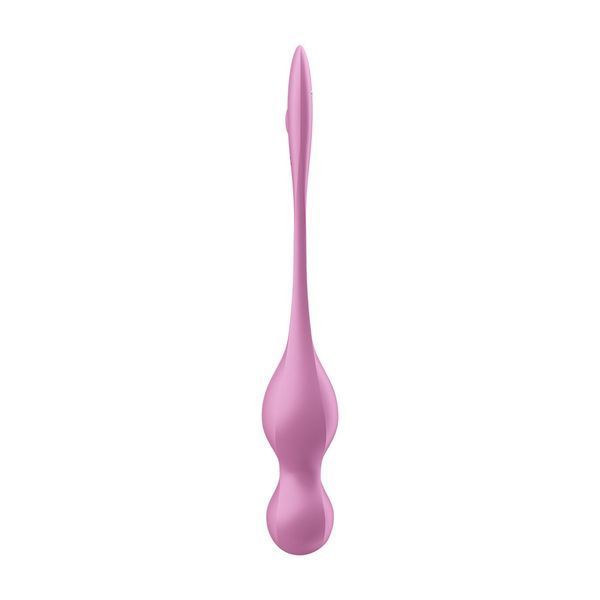 Вагінальні смарт-кульки з вібрацією Satisfyer Love Birds 1 Connect App Pink, 78 г SX0570 фото