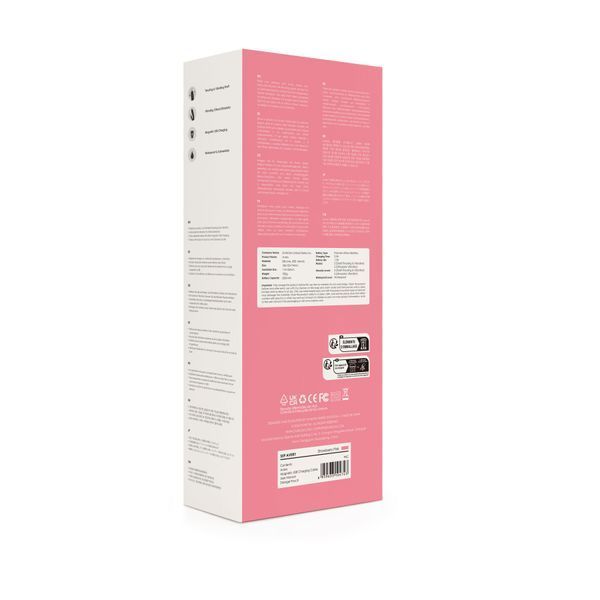Вібратор-кролик Svakom Avery Strawberry Pink зі стовбуром, що рухається, рух вперед-назад SX1279 фото