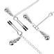 Затискачі для сосків та клітора Bedroom Fantasies: Nipple and Clitoris Clamps - Silver SX2208 фото 4