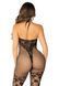 Бодістокінг Leg Avenue Seamless Net and Lace Lingerie Jumpsuit One Size, Black SX1757 фото 2