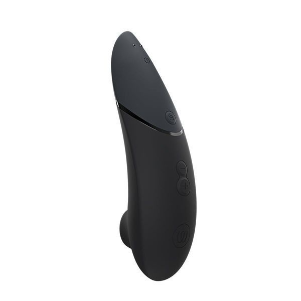 Вакуумний кліторальний стимулятор Womanizer Next Black, 3D Pleasure Air, 14 рівнів інтенсивності SX0530 фото