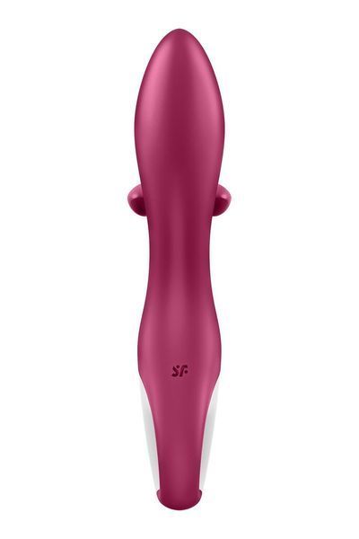 Вібратор-кролик із потрійним відростком Satisfyer Embrace me Berry, 2 мотори, діаметр 3,6 см SO6285 фото
