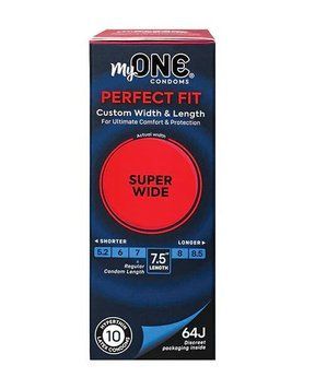 Презервативи MyONE Super Wide 10 шт, картонна коробка SX1254 фото