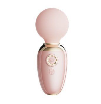 Смарт-вібромасажер Zalo &ndash; AVA Sakura Pink, 8 режимів, підігрів, дуже потужний та компактний SO9552 фото