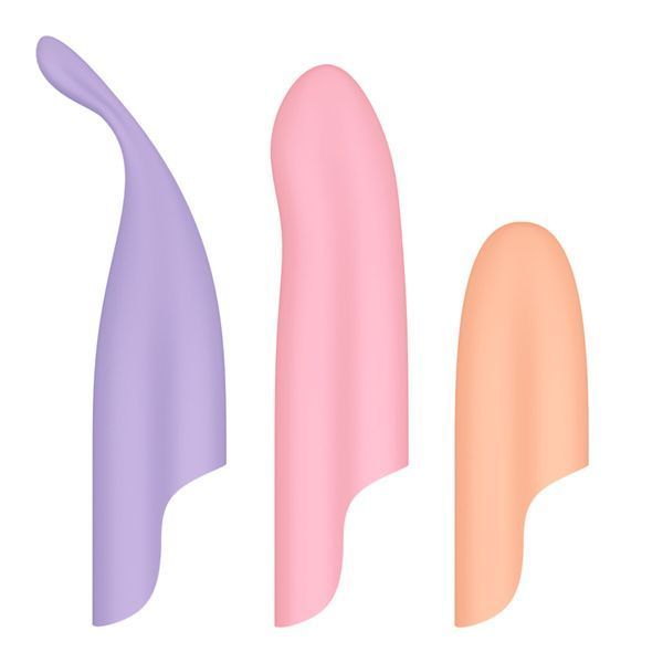 Набір 4-в-1 Satisfyer Playful Four, вібратор та 4 насадки, 12 режимів SX2182 фото