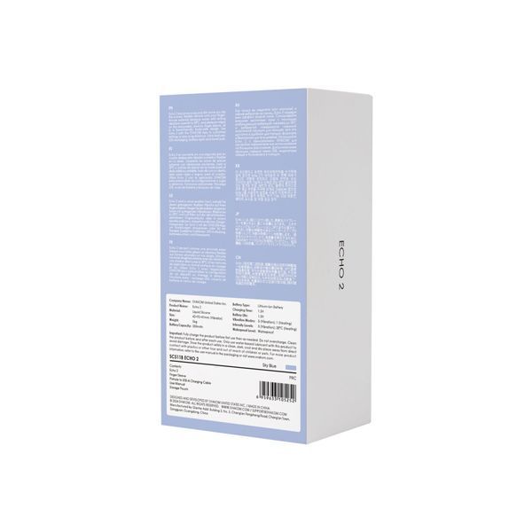Кліторальний вібратор Svakom Echo 2 Sky Blue SX2448 фото