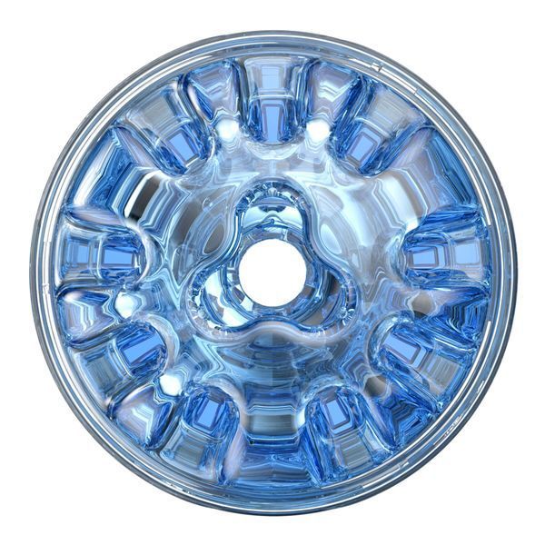 Мастурбатор Fleshlight Quickshot Turbo Blue Ice, компактний, чудово для пар і мінету SX0678 фото