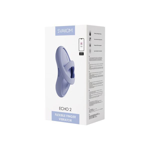Кліторальний вібратор Svakom Echo 2 Sky Blue SX2448 фото