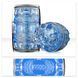 Мастурбатор Fleshlight Quickshot Turbo Blue Ice, компактний, чудово для пар і мінету SX0678 фото 1