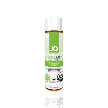 Змазка на водній основі JO NATURALOVE &mdash; ORGANIC (120 мл) з екстрактом листя агави та ромашки SO1684 фото