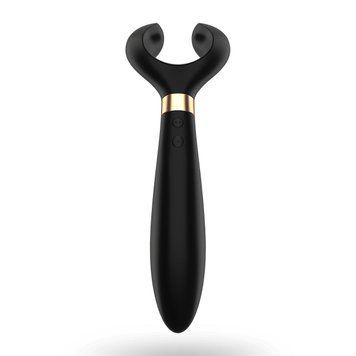Вібратор для пар Satisfyer Endless Fun Black, 3 незалежні мотори, багатофункціональний SO3108 фото