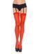 Сексуальні панчохи під підв&rsquo;язки Leg Avenue Sheer Stockings Red, one size SO7980 фото 1