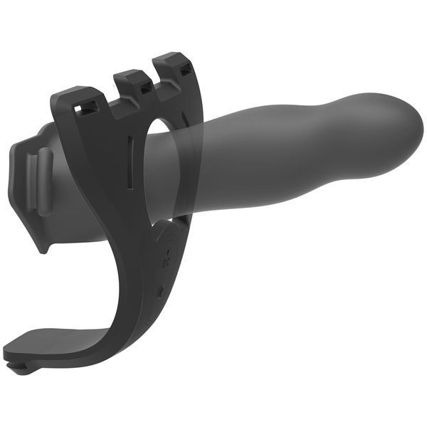 Страпон унісекс Doc Johnson Body Extensions &ndash; Be Aroused, вібрація, пульт керування, порожня насадка SO6060 фото
