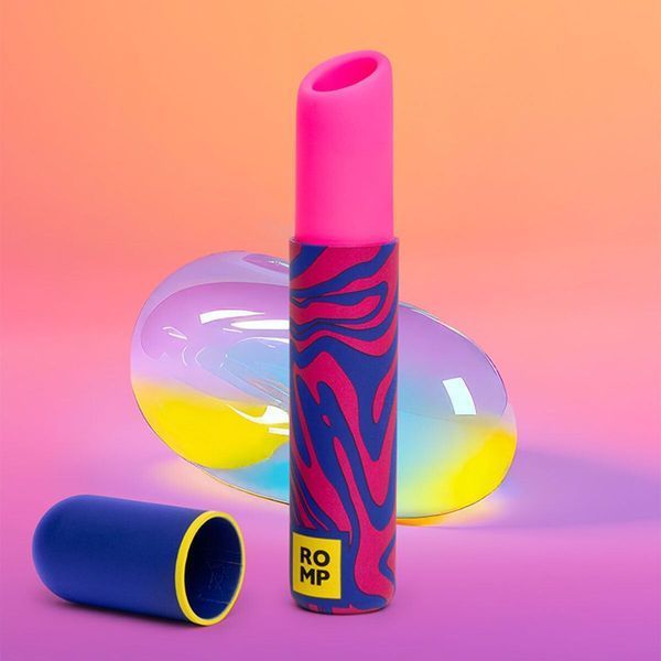 Вакуумний кліторальний стимулятор-помада Romp Lipstick, 7 рівнів інтенсивності SX0539 фото