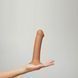 Насадка для страпона Strap-On-Me Dual Density Dildo Caramel S, діаметр 2,7 см, двошарова, гнучка SO9864 фото 3