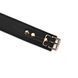Нашийник з повідцем Liebe Seele Black Organosilicon Collar with Leash, екошкіра SO9484 фото 6