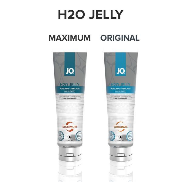 Густий лубрикант на водній основі JO H2O JELLY &mdash; ORIGINAL (120 мл), без парабенів та гліколю SO1453 фото