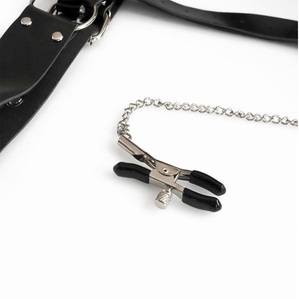 Бондажний набір з металевим анальним гаком Art of Sex Beatrice Bondage set with anal hook №&thinsp;2 SO8507 фото