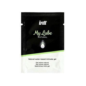 Пробник лубриканта на водній основі Intt My Lube Natural, 2 мл SX2810 фото