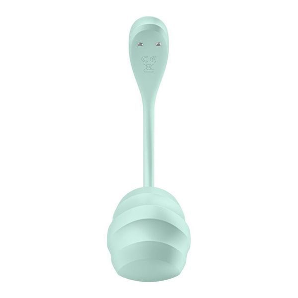 Смарт-віброяйце Satisfyer Smooth Petal Connect App Mint SX0666 фото
