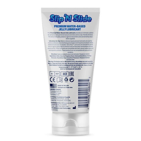 Лубрикант на водній основі Swiss Navy Slip'N Slide Premium Jelly 150 мл SX1344 фото