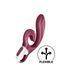 Вібратор-кролик Satisfyer Love Me Red, гнучкий, відросток з потрійним кінчиком SO7778 фото 1